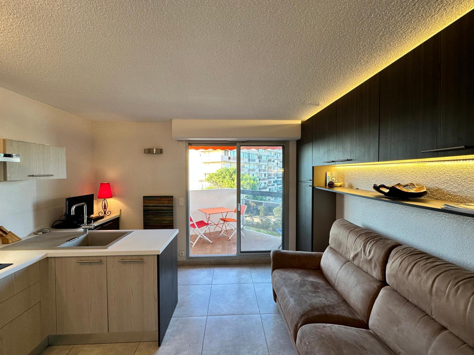 Appartement Studio Vue Sur La Marina Canet-en-Roussillon Dış mekan fotoğraf
